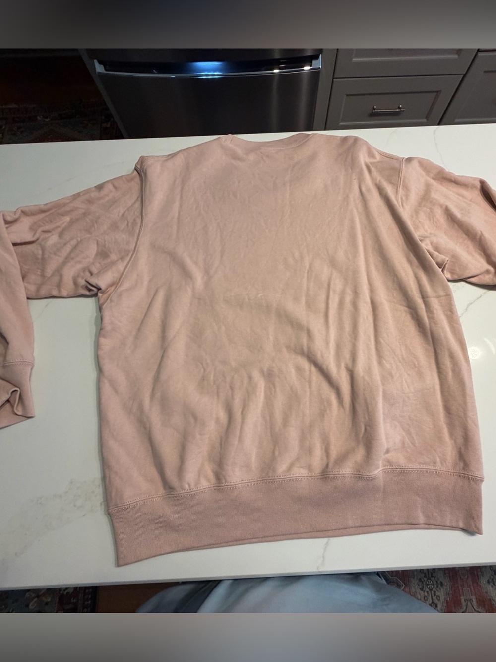 Uniqlo Pink Crewneck French Terry Sweatshirt Men’s Large